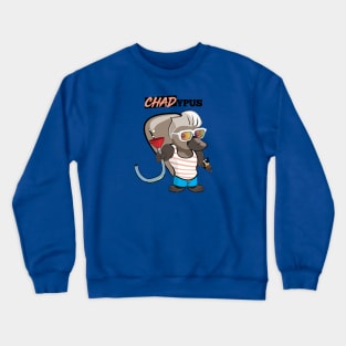 Chad Platypus Crewneck Sweatshirt